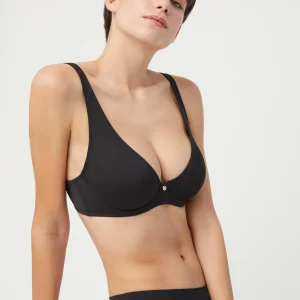 Soutien-gorge rembourré à armatures noir