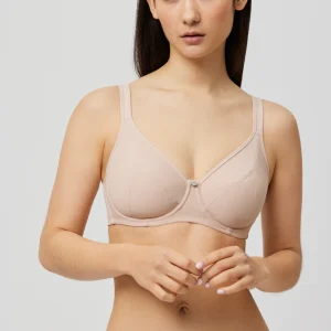 Soutien-gorge à armatures non rembourré couleur chair