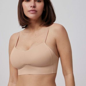 Soutien-gorge rembourré sans armatures nude