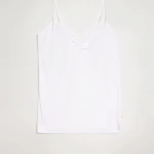 Débardeur blanc en coton bio