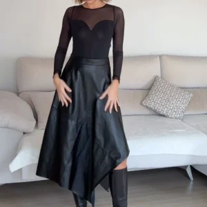 Look especial eventos con body negro @teresamora6