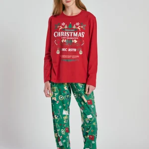 Pyjama enfant à imprimé Noël | MUYDEMI