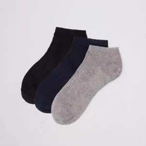 Pack de 3 chaussettes de sport chevilles assorties