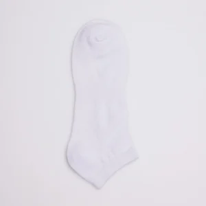 Lot de 3 chaussettes de sport chevilles en coton blanc