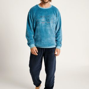 Pyjama homme avec message brodé | MUYDEMI