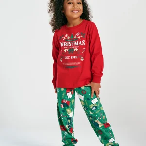 Pyjama enfant à imprimé Noël | MUYDEMI