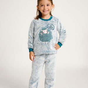 Pyjama enfant 2-8 ans motif mouton chiné | MUYDEMI