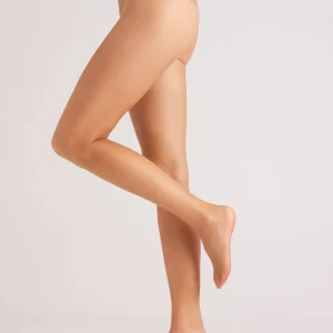 Culotte taille basse 10 deniers marron