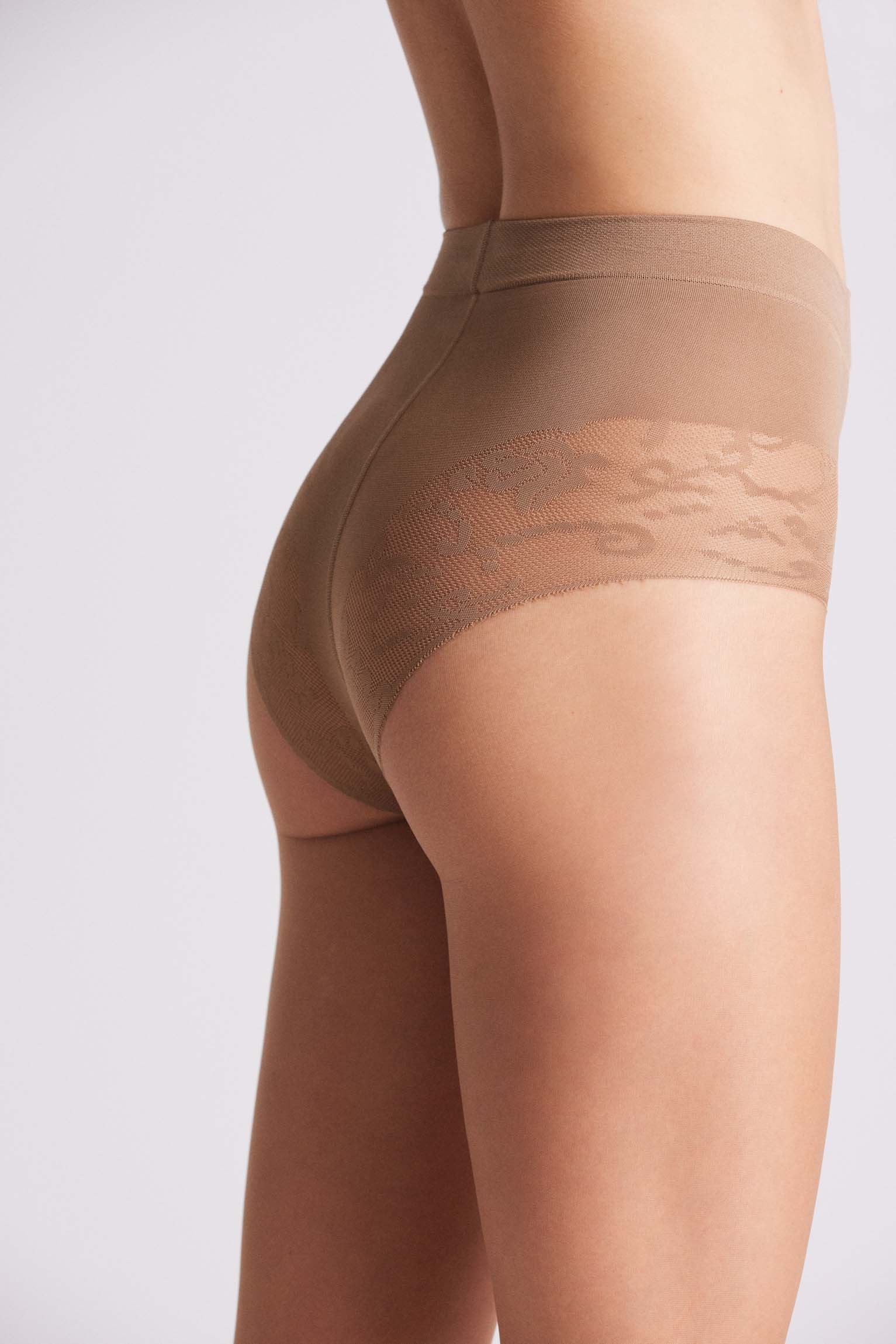 Culotte réductrice marron 10 deniers – Image 3