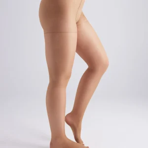 Collants beiges grande taille 40 deniers