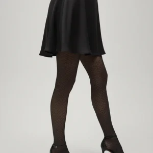 Collants à chevrons 20 deniers