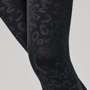 Culotte thermique à imprimé léopard 140 deniers