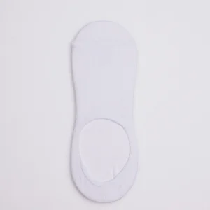 Chaussettes pinky basiques invisibles blanches