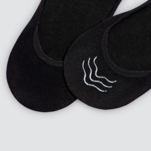 Pack 3 pinkies sans couture noir