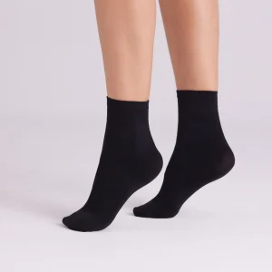 Lot de 2 socquettes noires 70 deniers