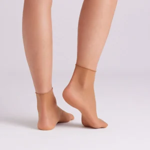 Lot de 2 socquettes naturelles 10 deniers