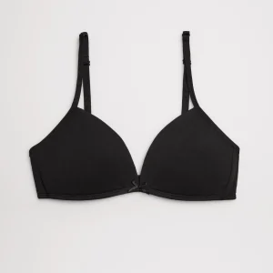 Soutien-gorge bonnet A classique noir