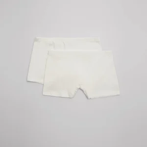 Lot de 2 jupes-culottes jeunesse blanches