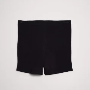 Culotte culotte menstruelle noire pour jeunes