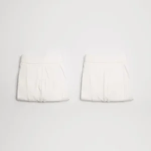 Lot de 2 boxers jeunesse en coton blanc