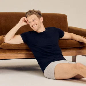 Maillot de corps noir à manches courtes