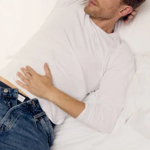 Maillot de corps blanc à manches longues