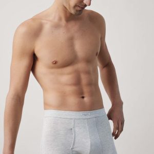 Boxer avec ouverture grise