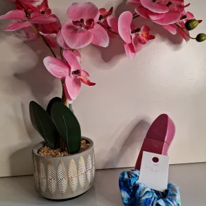 Chouchou à motif tie and dye