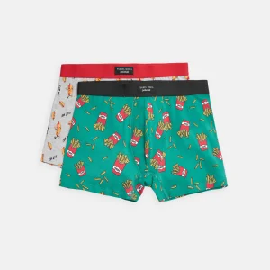 Lot de 2 boxers Sockarrats à imprimé alimentaire