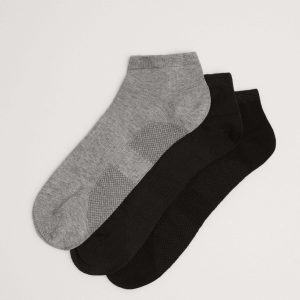 Lot de 3 chaussettes de sport assorties pour la cheville