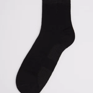 Lot de 3 chaussettes courtes respirantes noires