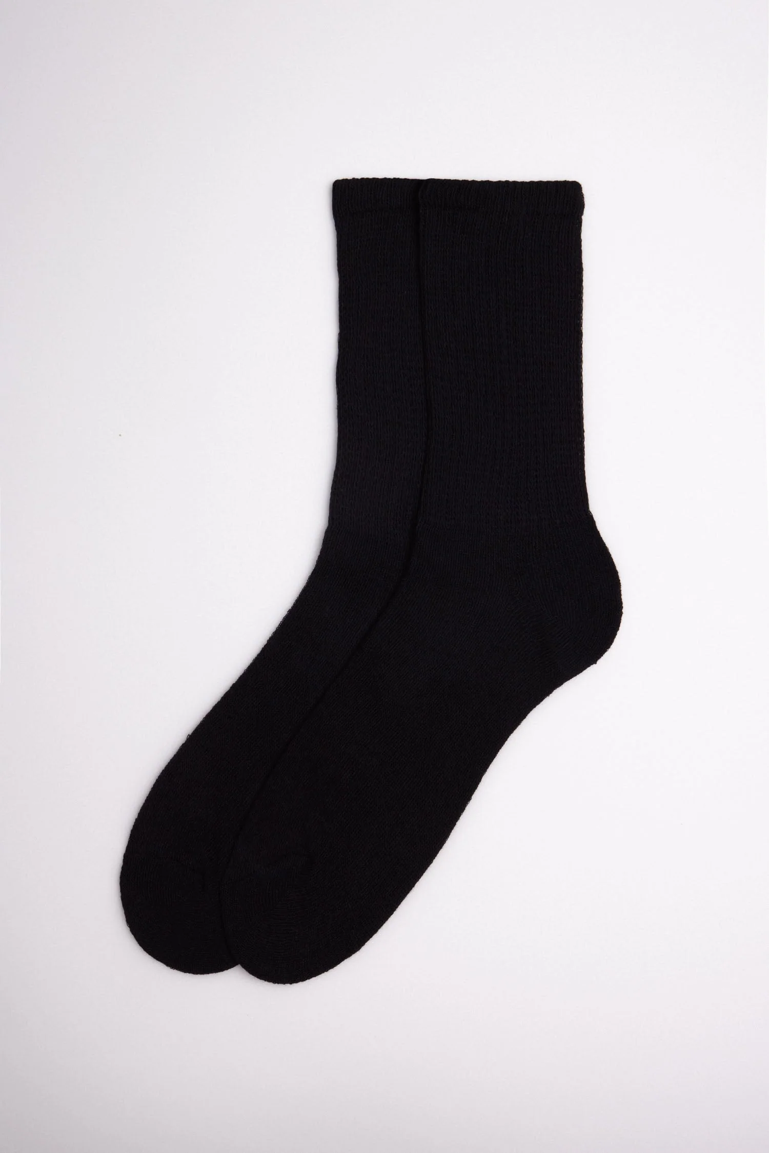 Chaussettes de sport avec manchette confort noire