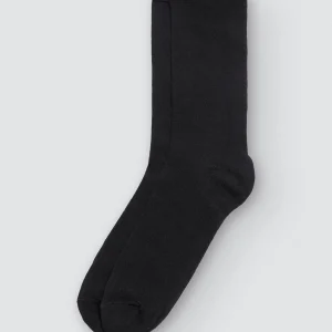 Pack de 3 chaussettes en bambou sans revers noir