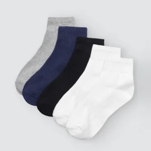 Pack de 5 chaussettes basiques de différentes couleurs