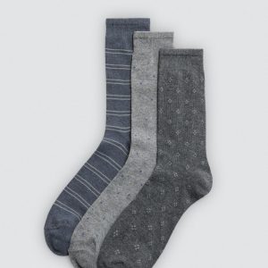 Lot de 3 chaussettes hautes imprimées