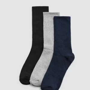 Lot de 3 chaussettes de sport aux tons foncés