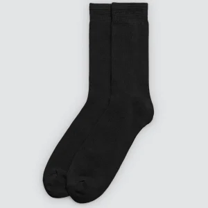 Lot de 3 chaussettes basiques noires en bambou