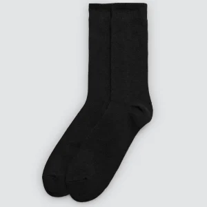 Lot de 3 chaussettes basiques en laine noire