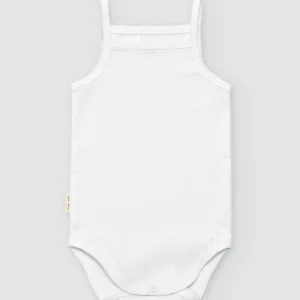 Body bébé ajouré à fines bretelles