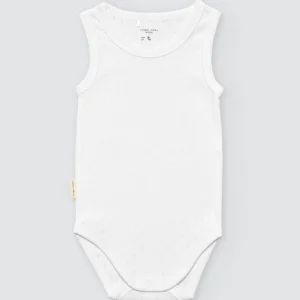 Body bébé ajouré à larges bretelles