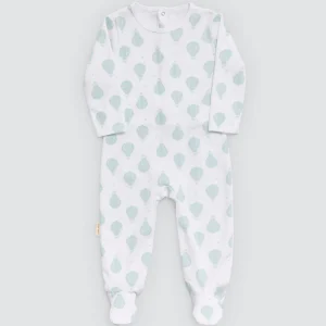 Barboteuse bébé à manches longues avec imprimé ballon