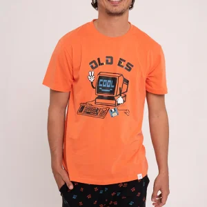 Pyjama court en coton pour homme Old is Cool | MUYDEMI