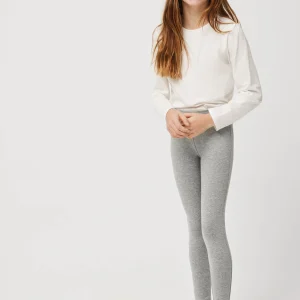 Legging fille gris basique