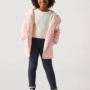 Legging thermique fille poches arrière marine