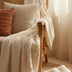 Pack hiver couverture et chaussons