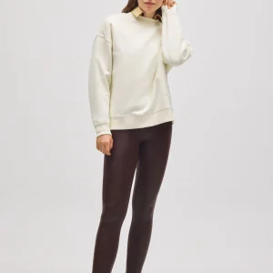 Sweat-shirt et leggings thermiques chocolat