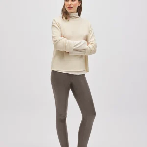 Legging effet métallisé anthracite