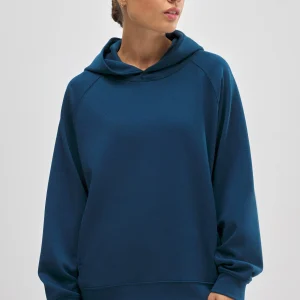 Sweat à capuche bleu avec poches
