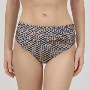 Bas de bikini réducteur imprimé brillant