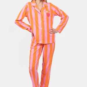 Pyjama femme long 100% coton - RAYE